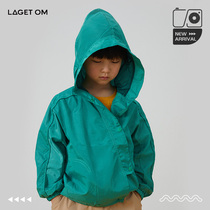 Lagetom 2022 new cabinet coat spring and autumn childrens jacket windproof boys and girls outdoor sunscreen clothes