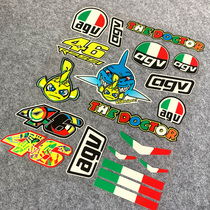 Motorcycle stickers Electric car decoration stickers Calf scooter personality creative bicycle decals AGV car stickers