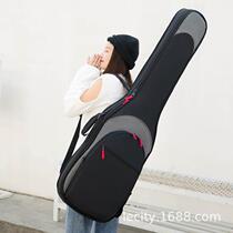 Electric Beji Pack thickened electric guitar bag Beschen bag Twin Shoulder Backpack Plus Cotton Violin Bag Musical Instrument Bag Imprint LOGO