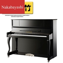 Customized stickers vertical piano 123 88 keys professional quality playing piano black solid wood