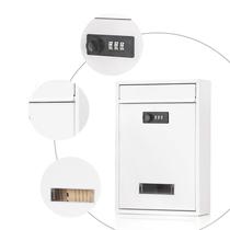 Milk outdoor password lock waterproof anti-rust European opinion box mailbox mailbox complaint box small iron box