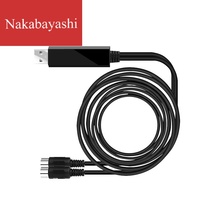 USB to MIDI cable Five-pin electronic piano music arrangement electric steel cable adapter cable accessories