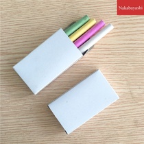 Small boxed color chalk plaster painting graffiti pen white chalk blackboard pen crafts stationery accessories