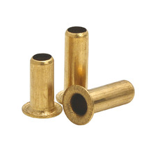 Brass chicken air eye buckle rivet copper hollow extended through core rivet Ding M0 9M1 5M2M3M4M5