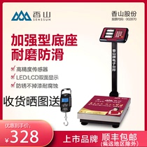 Xiangshan Electronic Scale Commercial Bench Scale Waterproof Name Stainless Steel 300kg Express Scale Ground Pound Small 150 kg Kitchen