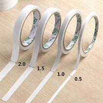 Strong double-sided tape students use manual diy super-adhesive ultra-thin transparent wall special sponge two-sided tape office stationery supplies do not leave marks high viscosity universal tape childrens tape