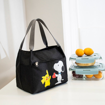 Womens handbag womens new small cloth bag mommy bag high-value work shopping handbag lunch box bag lunch bag
