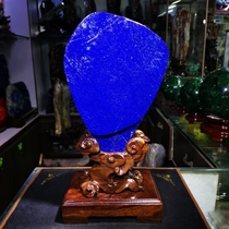 Afghan natural blue stone Emperor lapis lazuli Jade mineral original stone Study Office collection ornamental ornaments