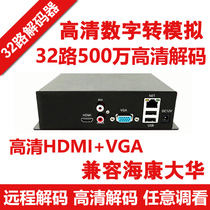 Network video decoder monitoring decoder 32-channel network decoder HD decoder TV Wall