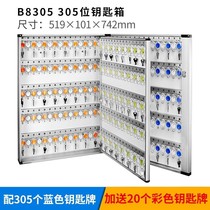Rental position aluminum alloy cabinet car cassette real estate intermediary key Cabinet Management cabinet box lock key spare removable