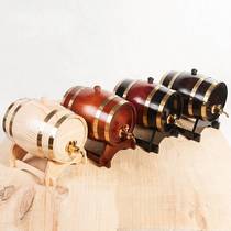Oak barrel wine barrel red wine barrel container real wine small wine barrel 5L storage wine wood wine wood wine