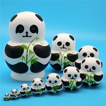 Set doll 10 layers Chinese style toys high-grade hand-painted childrens creative ornaments for boys with cute girls gifts