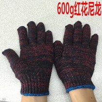 Labor protection gloves wear-resistant work machine repair protection non-slip cotton gloves thread gloves thick cotton thread wholesale gloves