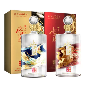 水井坊 600年 500ml 53% 水井坊鴻運裝52度500毫升| 52 Shui Jing Fang Red Fortune 500ml