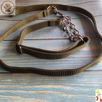 Golden Maoderu Training Dog P Chain Medium Large Dog Dog Rope Dog Chain Walking Dog Rope Tow with Pet Supplies Hair