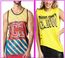20 new fitness cotton T-shirt bright red men and women wear 495 2209