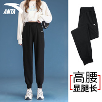 Anpedal Sports Pants Woman Plus Suede Thickened Autumn Winter 2022 New Loose Bunch Foot Long Pants Stretch Casual 90% Pants