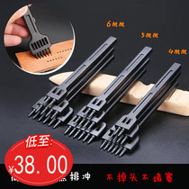 Round Hole new row punching handmade leather round chopping pin leather hole punch diy tool leather cut round alloy steel 618