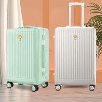 Suitcase Aluminum Frame Small 20 Inch Boarding Travel Student Pull Bar Box Men And Women Small Frescoed Password Box Sturdy And Durable