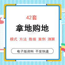 2020 Real estate residential commercial investment expansion take land and land economic measurement of the whole process case review feasibility study