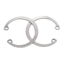 304 stainless steel retainer 8-200 holes with elastic retaining ring hole retainer inner hole retainer ring GB893 bearing