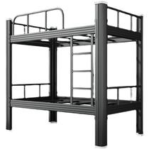 Up and down bunk bed students apartersIron staffsIron shelf bed
