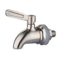 Stainless steel wine barrel faucet beverage juice open bucket faucet ball valve bubble wine altar faucet beer faucet