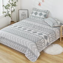 One Generation Hair Pure Cotton Cloth Soft Mat Soft Mat Six Floors Summer Air Conditioning Blanket Three Sets 220 * 240cm Mat