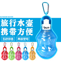 Pet Supplies Dogs Outdoor Portable Drinkers Travel Walking Dog Hanging Kettle Pet Drinking Pot