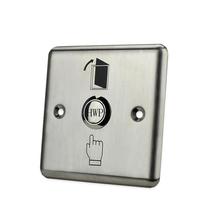Metal out door switch stainless steel button access button Stainless stel release button