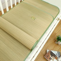 Summer natural childrens Mat baby baby bed childrens pillow mat kindergarten newborn cold mat straw mat custom made