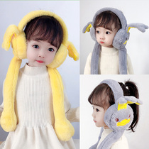 Childrens earmuffs warm in winter warm ears baby girls boys cuffs cute Korean earbags