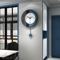 Nordic modern simple living room mute wall clock Creative home decoration watch Fashion light luxury restaurant clock wall clock