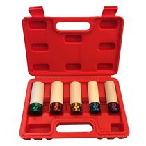 3PC1 2 Color sleeve set 5 pieces of pneumatic tire protection sleeve petrol repair tire five gold tools