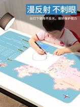 China map book table pad oversized writing desk learning table pad eye protection environmental multiplication addition pinyin primary school students
