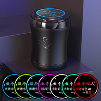 Mercedes-Benz AB-class new C- Class E-class C260l GLC car ashtray with cover LED colorful lights multi-function anti-soot