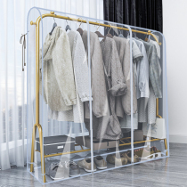 Dust cover clothes cover bedroom hanging bag clothes cover 2021 new clothes hanger with cover floor to floor transparent household