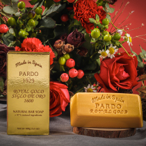 PARDO gold handmade soap Spain imported soap wash face Bath universal moisturizing exfoliant soap 100g