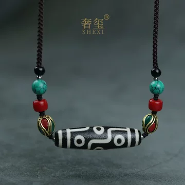 ✨美品 未使用 蓮師法器天珠 瑪瑙 高級品 O1CN01wdfaJn1CbNvQS3417_!!