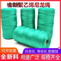 Greenhouse fruit and vegetable hanging seedling rope climbing rattan net hanging rope Polyethylene nylon rope Agricultural plastic tied hanging vine rope