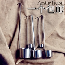 Extra thick stainless steel wine whipper wine wine hanging spoon long handle oil spoon spinner lager lengthy wine spoon lender