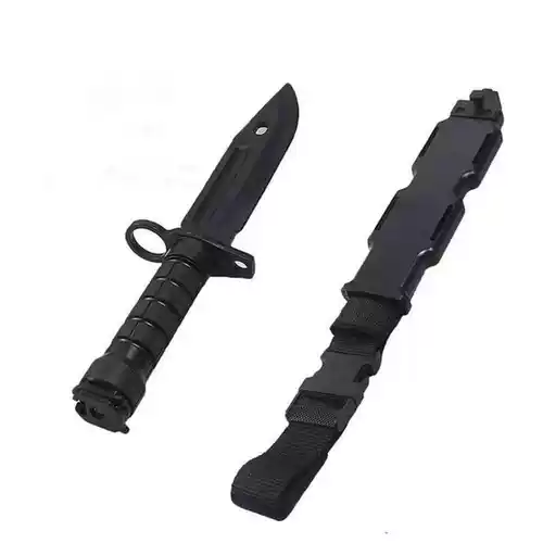Safe 1: 1 Rubber Knife Military Training Enthusiasts CS