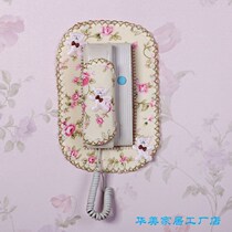 Doorbell cover Lace fabric Building intercom indoor unit cover videophone hook-up dust cover decorative stickers