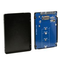 NGFF black metal shell SSD B- key to M 2 NGFF SSD to 2 5 inch SATA transfer