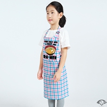 Korean version of the fashion new childrens painting clothes anti-fouling and dirt-resistant baby cover-up light breathable and comfortable child apron