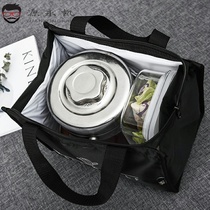 Insulating bag lunch bag Hand bag aluminum foil thick large capacity carrying rice bag rice bag lunch box bag hand