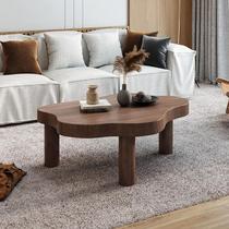 Cloud Dot Tea Table Solid Wood Living Room Tea Table for Home Small-family-type Profiled Creative Table Minima Day Style Design Folk and Tea Table