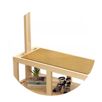 Tender stool solid wood tendon plapping stretching yoga chair tendon board yoga artifact fitness drawbar bed