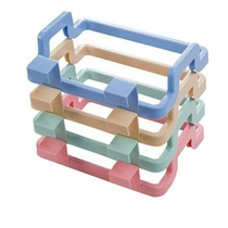 Household garbage bag bracket hook Kitchen door back shelf Door rag pylons Thick storage after the door