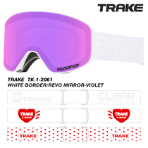 TRAKE professional snow mirror adult spherical goggles male myopia double-layer windproof anti-fog Ski glasses women